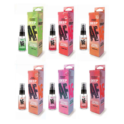 Deep AF Peach Flavoured Deep Throat Spray - 29ml