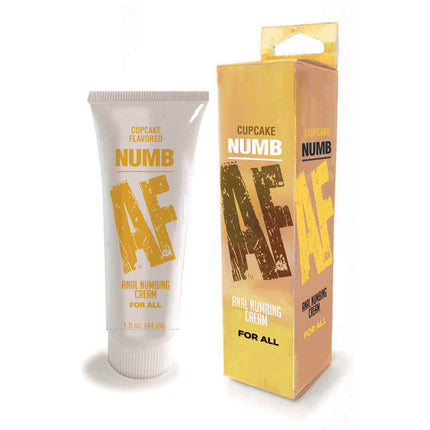 Numb AF Cupcake Flavoured Anal Numbing Cream - 44ml Tube