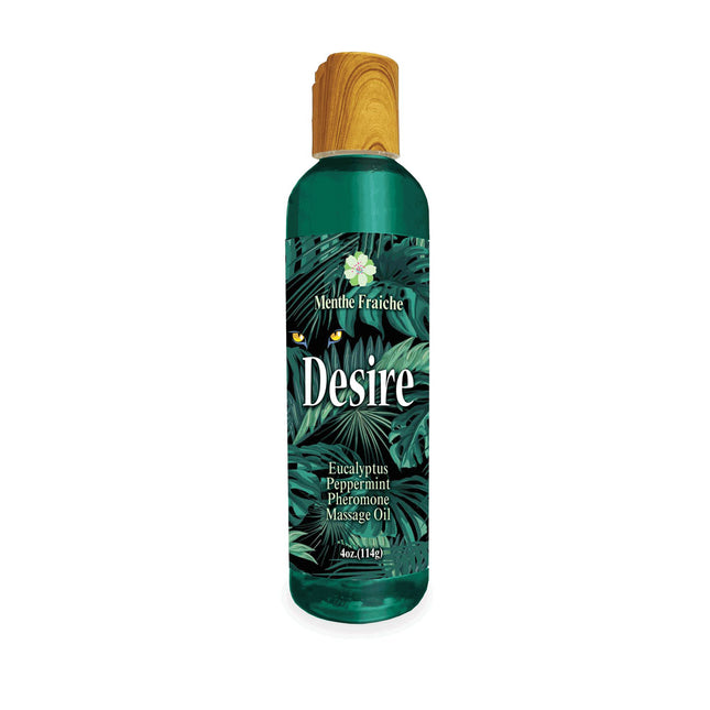 Desire Pheromone Massage Oil Eucalyptus & Peppermint 118ml
