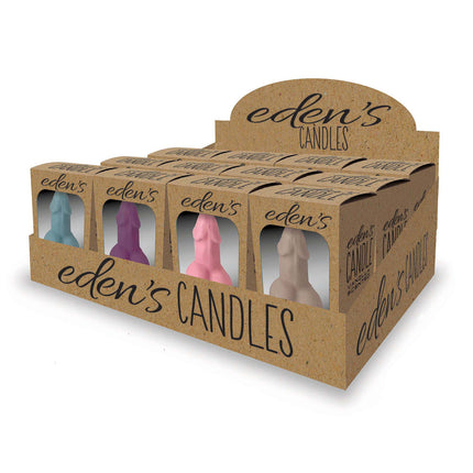 Eden's Candles Vagina Coloured Vanilla Scented Candles - Set of 12