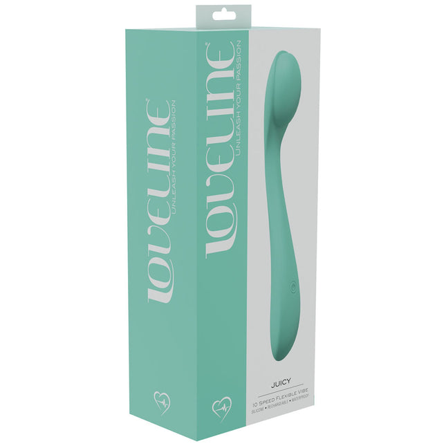Loveline Juicy - Green G-Spot Vibrator