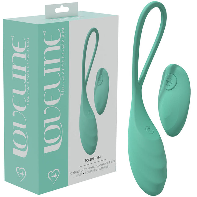 Loveline Passion Green Vibrating Egg