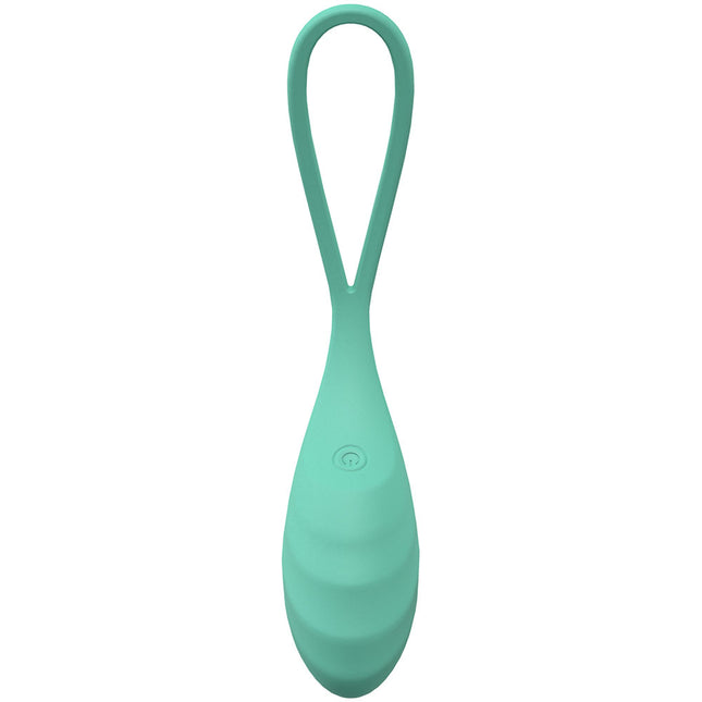 Loveline Passion Green Vibrating Egg Button