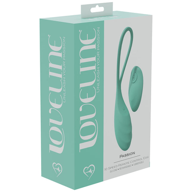 Loveline Passion Green Vibrating Egg Box