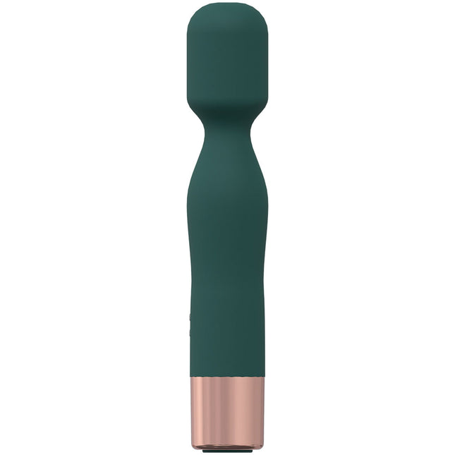 LOVELINE Glamour Green Rechargeable Massage Wand 10 Speed