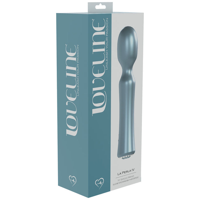 LOVELINE La Perla IV Pearlescent Blue Massage Wand
