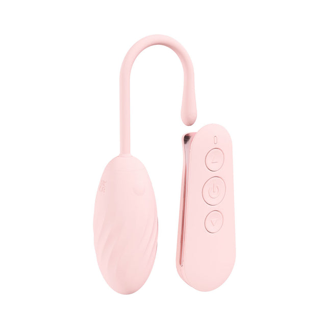 LOVELINE Felicite Pink Vibrating Egg with Wireless Remote