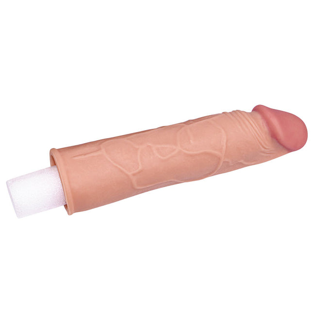 Pleasure X-Tender - Flesh 1 Inch Penis Extension Sleeve