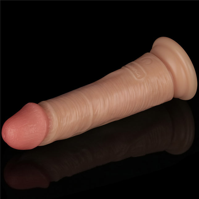 7 Inch Power Basics Flesh Vibrating Dildo