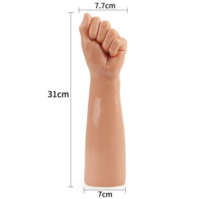 sizing chart for 31cm King Sized 12'' Realistic Bitch Fist Dildo