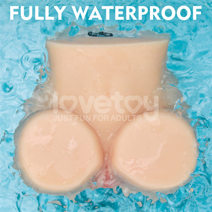 Streetgirls Dual Motor Sensation Pulse - Flesh Vibrating Masturbator