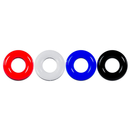 LEVELZ Multicolour Cock Ring Set - 4 Pack - Coloured Cock Rings