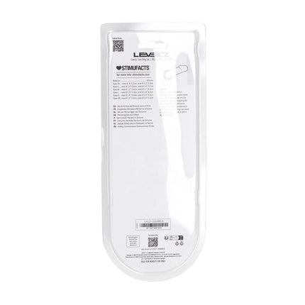 LEVELZ Classic Silicone Cock Ring Set of 6 - Black Cock Rings