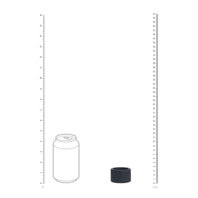 LEVELZ Medium Liquid Silicone Ball Strap - Black