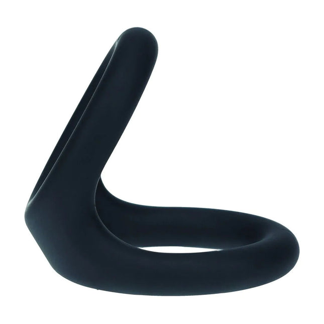 LEVELZ Double O Large Silicone Cock Ring - Black