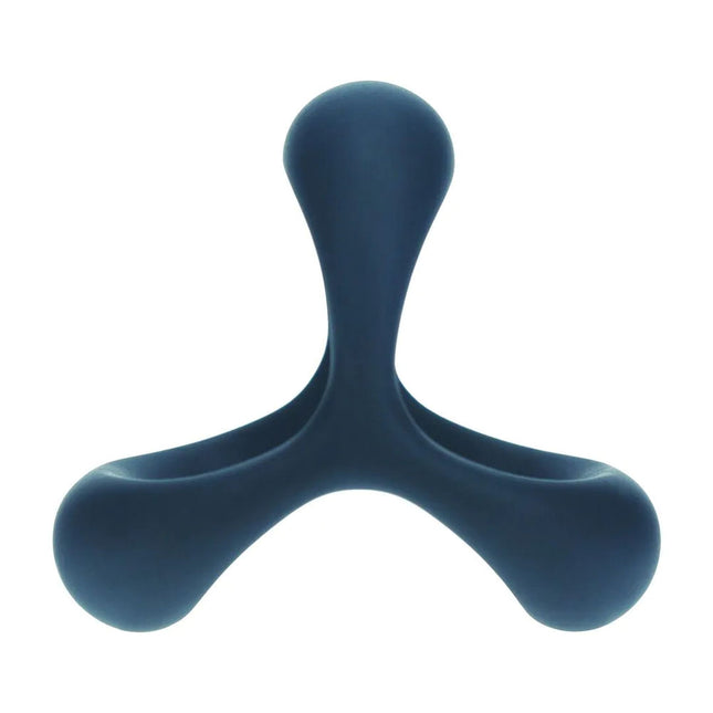 LEVELZ Tri O Ergo Silicone Cock Ring - Black