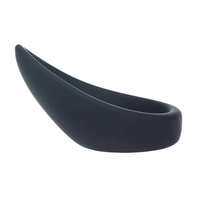 LEVELZ Teardrop Silicone Cock Ring - Black