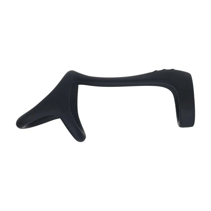 LEVELZ Tri O Silicone Shaft Cock & Ball Ring - Black