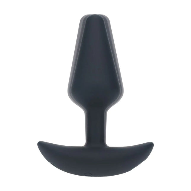 LEVELZ Classic Vibrating Silicone Small Anal Plug - Black