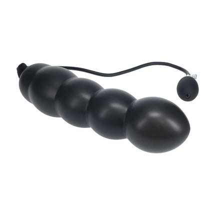 LEVELZ Beaded Inflatable Anal Plug - Black