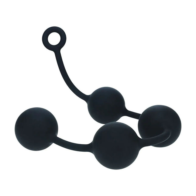 LEVELZ Round Anal Balls XXL 60mm - Black