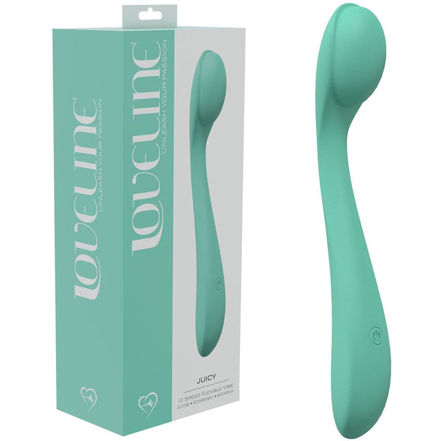 Loveline Juicy - Green G-Spot Vibrator