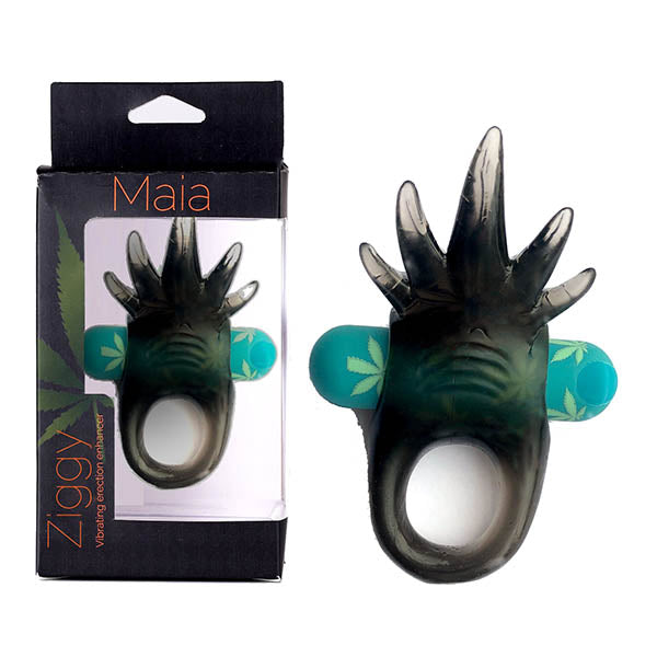 Maia Ziggy Hemp Green Vibrating Cock Ring