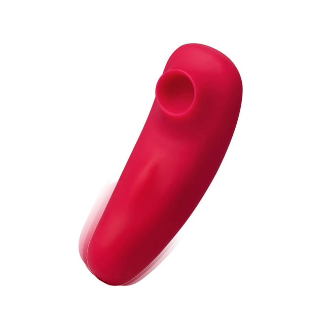 Maia Remi Red Panty Vibrator with Suction Front