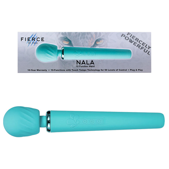 Maia NALA - Blue 30cm USB Rechargeable Massage Wand