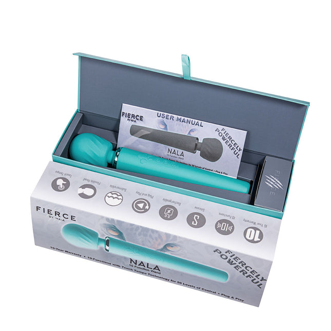 Maia NALA - Blue 30cm USB Rechargeable Massage Wand