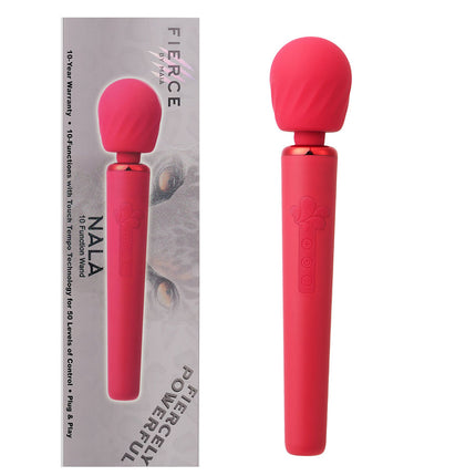 Maia NALA - Red 30 cm USB Rechargeable Massage Wand