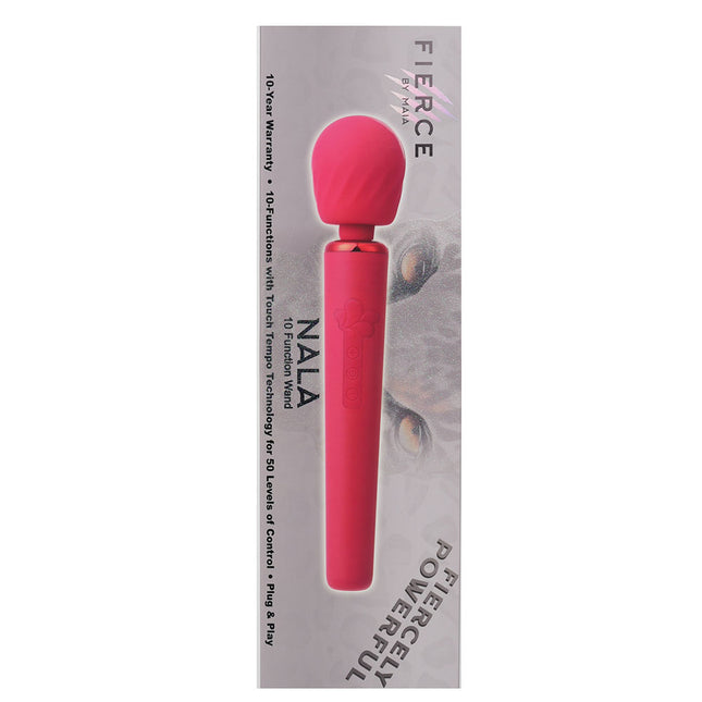 Maia NALA - Red 30 cm USB Rechargeable Massage Wand