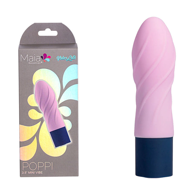 Maia POPPI Light Pink 8.9cm Bullet Vibrator