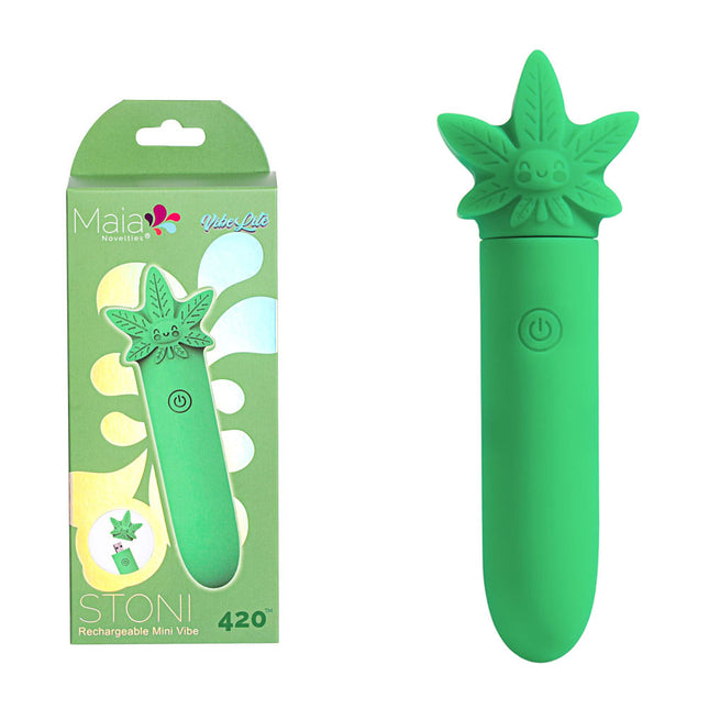 Maia STONI 420 Green Bullet Vibrator