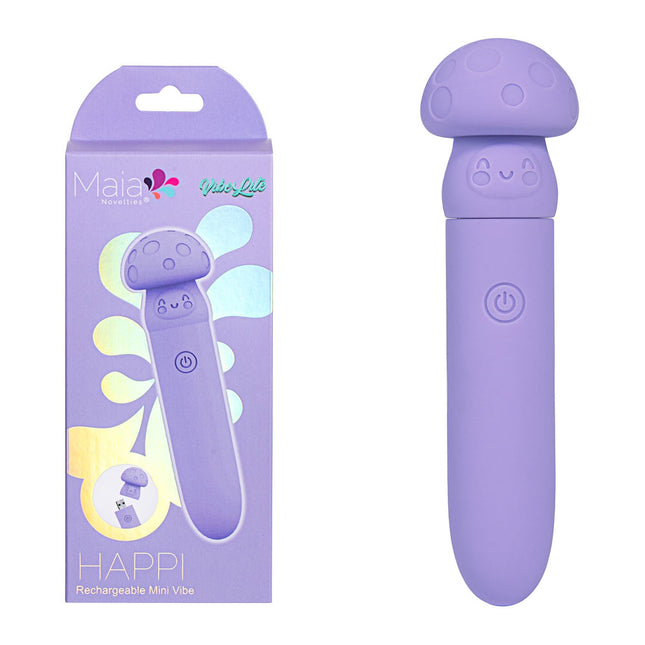 Maia HAPPI Purple 11.1cm Bullet Vibrator