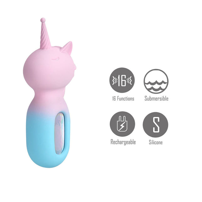 Maia UNIE - Pink/Blue USB Rechargeable Unicorn Wand