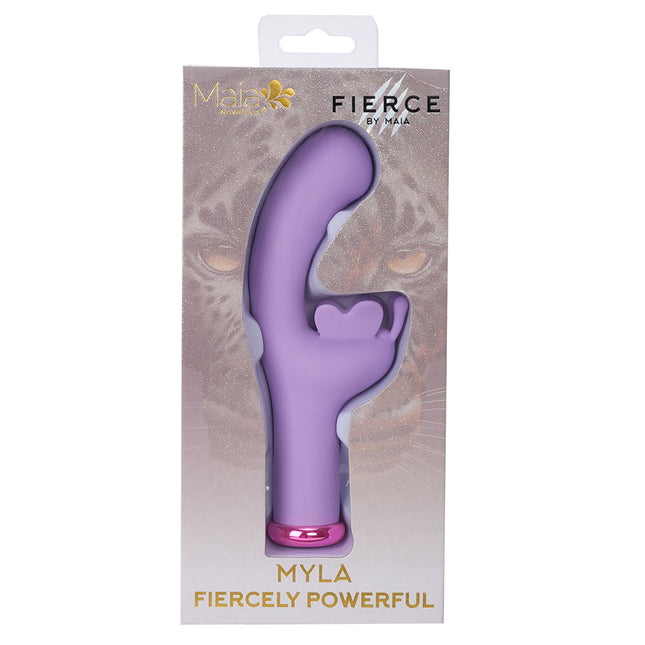 Maia MYLA - Lavender 15.9 cm USB Rechargeable Butterfly Vibrator