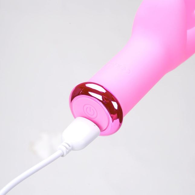 Maia MYLA - Pink 15.9 cm USB Rechargeable Butterfly Vibrator