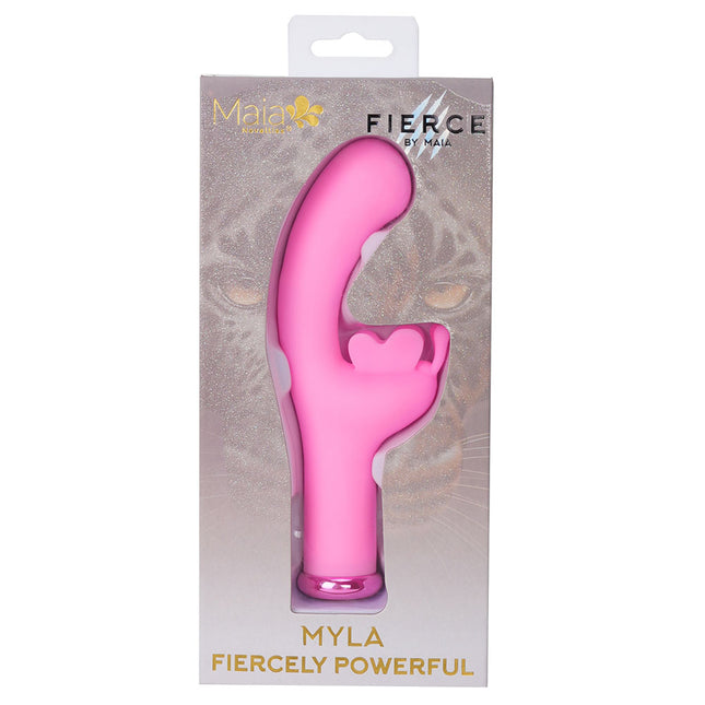 Maia MYLA - Pink 15.9 cm USB Rechargeable Butterfly Vibrator