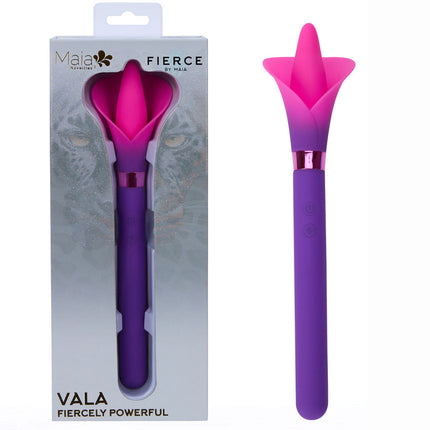 Maia Vala Fiercely Powerful Pink Flower Vibrator
