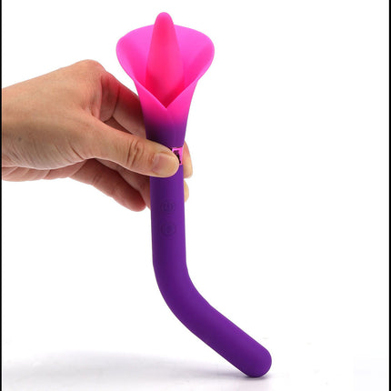 Maia Vala Fiercely Powerful Pink Flower Vibrator