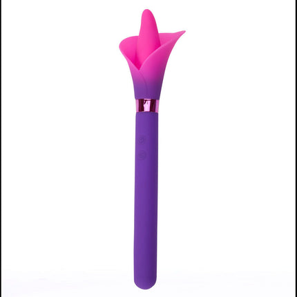Maia Vala Fiercely Powerful Pink Flower Vibrator