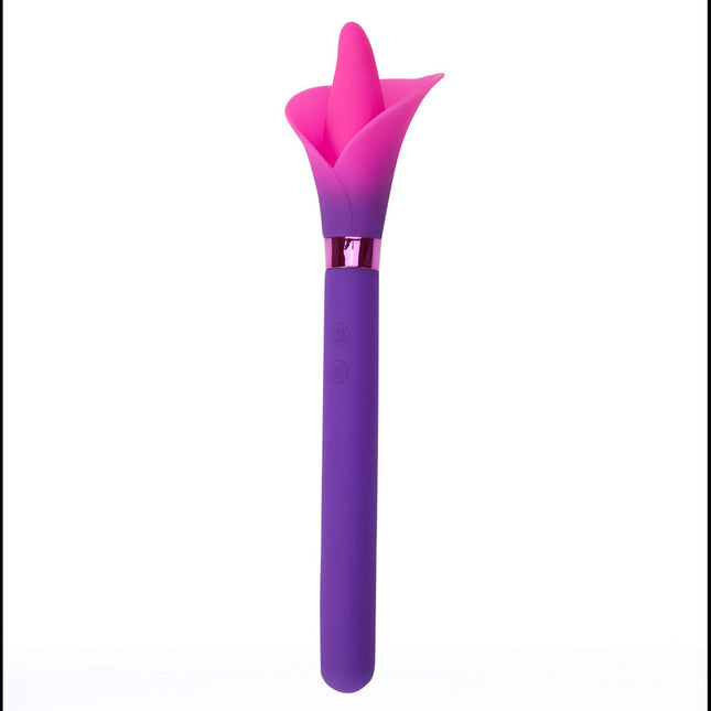 Maia Vala Fiercely Powerful Pink Flower Vibrator