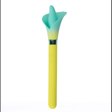 Maia Vala Fiercely Powerful Green Flower Vibrator