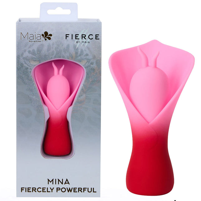 Maia Mina Fiercely Powerful Pink Fluttering Flower Vibrator