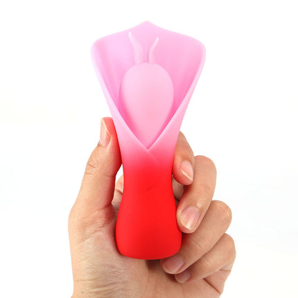 Maia Mina Fiercely Powerful Pink Fluttering Flower Vibrator