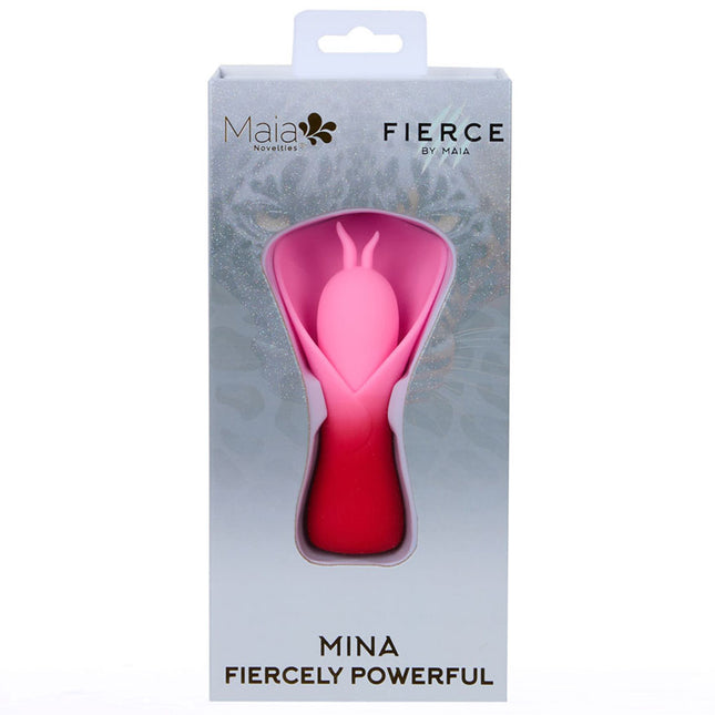Maia Mina Fiercely Powerful Pink Fluttering Flower Vibrator