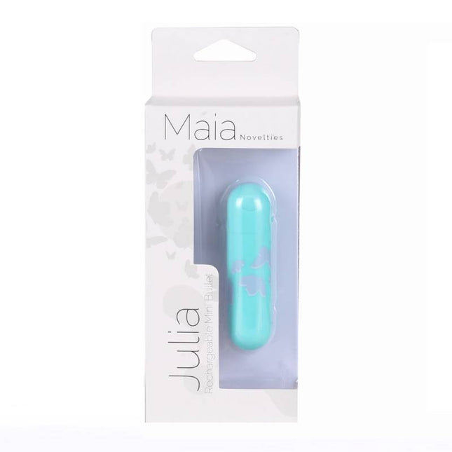 Maia Julia Teal 7.6cm Bullet Vibrator