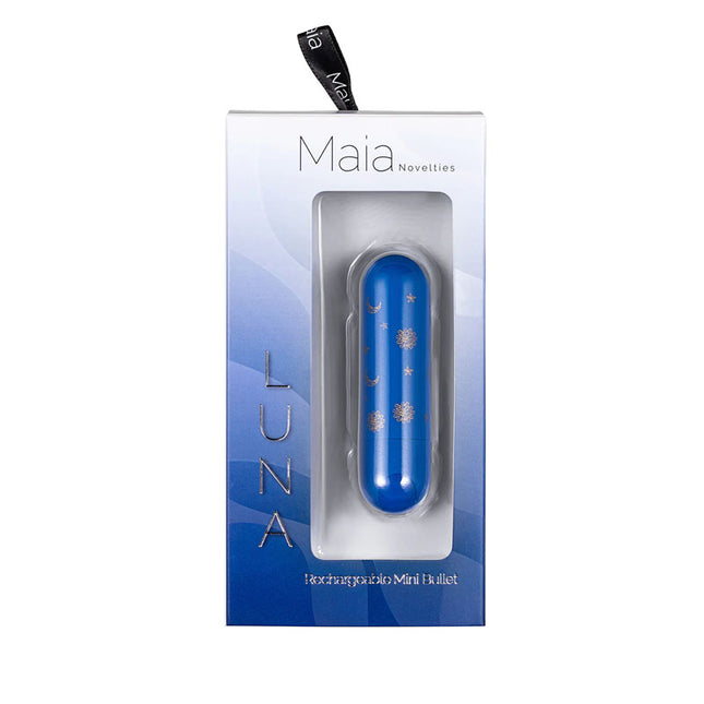 Maia Luna Blue 7.6cm Bullet Vibrator