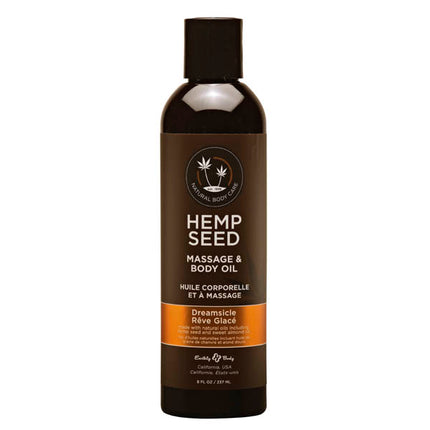 Hemp Seed Body Oil - Dreamsicle (Tangerine & Plum) 237ml